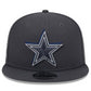 DALLAS COWBOYS 2024 NFL DRAFT HAT 9FIFTY SNAPBACK HAT - GRAPHITE