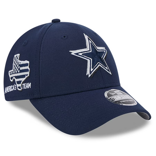 DALLAS COWBOYS 2024 NFL DRAFT HAT 9FORTY STRETCH-SNAP ADJUSTABLE HAT