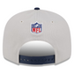 DALLAS COWBOYS 2024 NFL SIDELINE HISTORIC 9FIFTY SNAPBACK HAT - STONE/NAVY