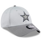 DALLAS COWBOYS 2024 NFL TRAINING CAMP 9FORTY-STRETCH SNAP HAT - GRAY HEATHER