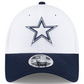 DALLAS COWBOYS 2024 NFL TRAINING CAMP 9FORTY-STRETCH SNAP HAT - WHITE
