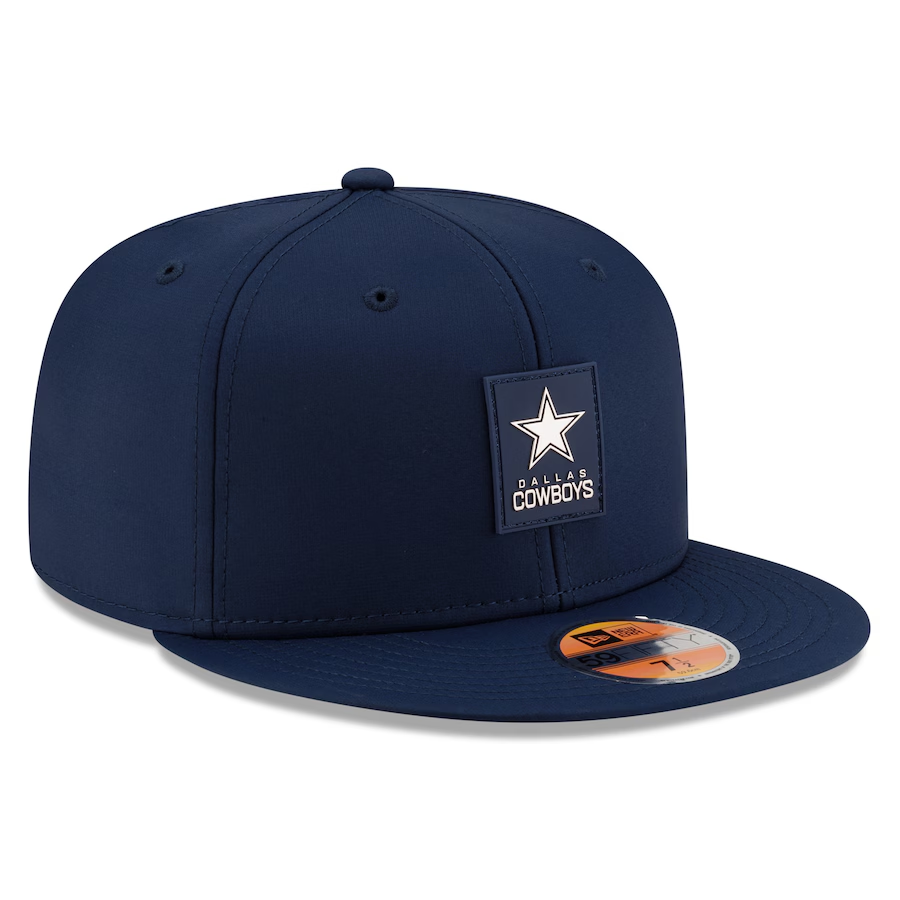 DALLAS COWBOYS 2025 NFL SIDELINE 59FIFTY FITTED HAT - NAVY