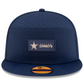 DALLAS COWBOYS 2025 NFL SIDELINE 9FIFTY SPLIT SNAPBACK HAT - NAVY