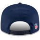 DALLAS COWBOYS 2025 NFL SIDELINE 9FIFTY SPLIT SNAPBACK HAT - NAVY