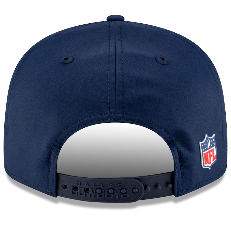 DALLAS COWBOYS 2025 NFL SIDELINE 9FIFTY SPLIT SNAPBACK HAT - NAVY