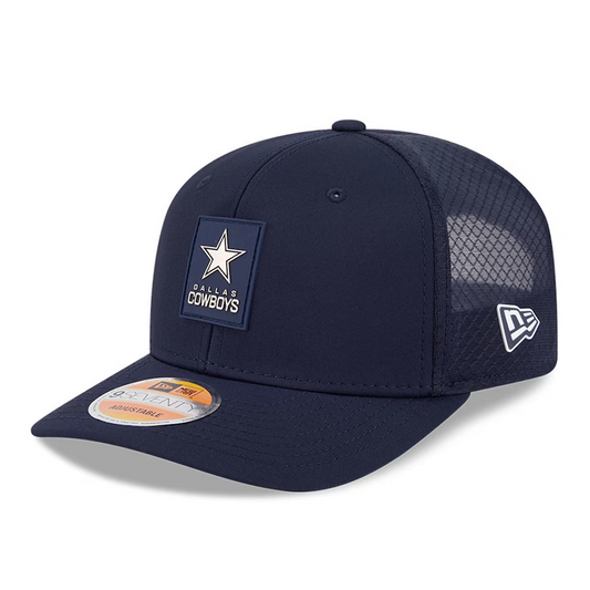 DALLAS COWBOYS 2025 NFL SIDELINE 9SEVENTY STRETCH-SNAP ADJUSTABLE HAT - NAVY