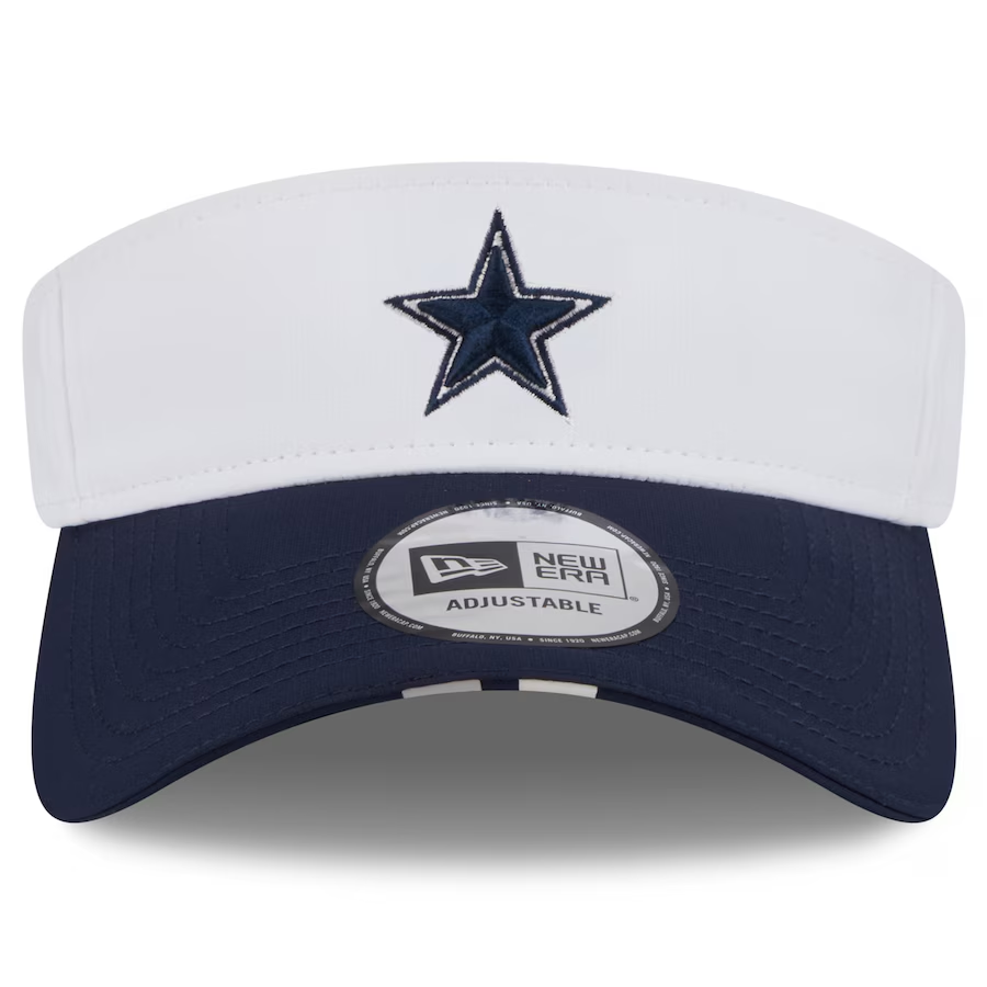 DALLAS COWBOYS 2025 NFL TRAINING CAMP VISOR - WHITE