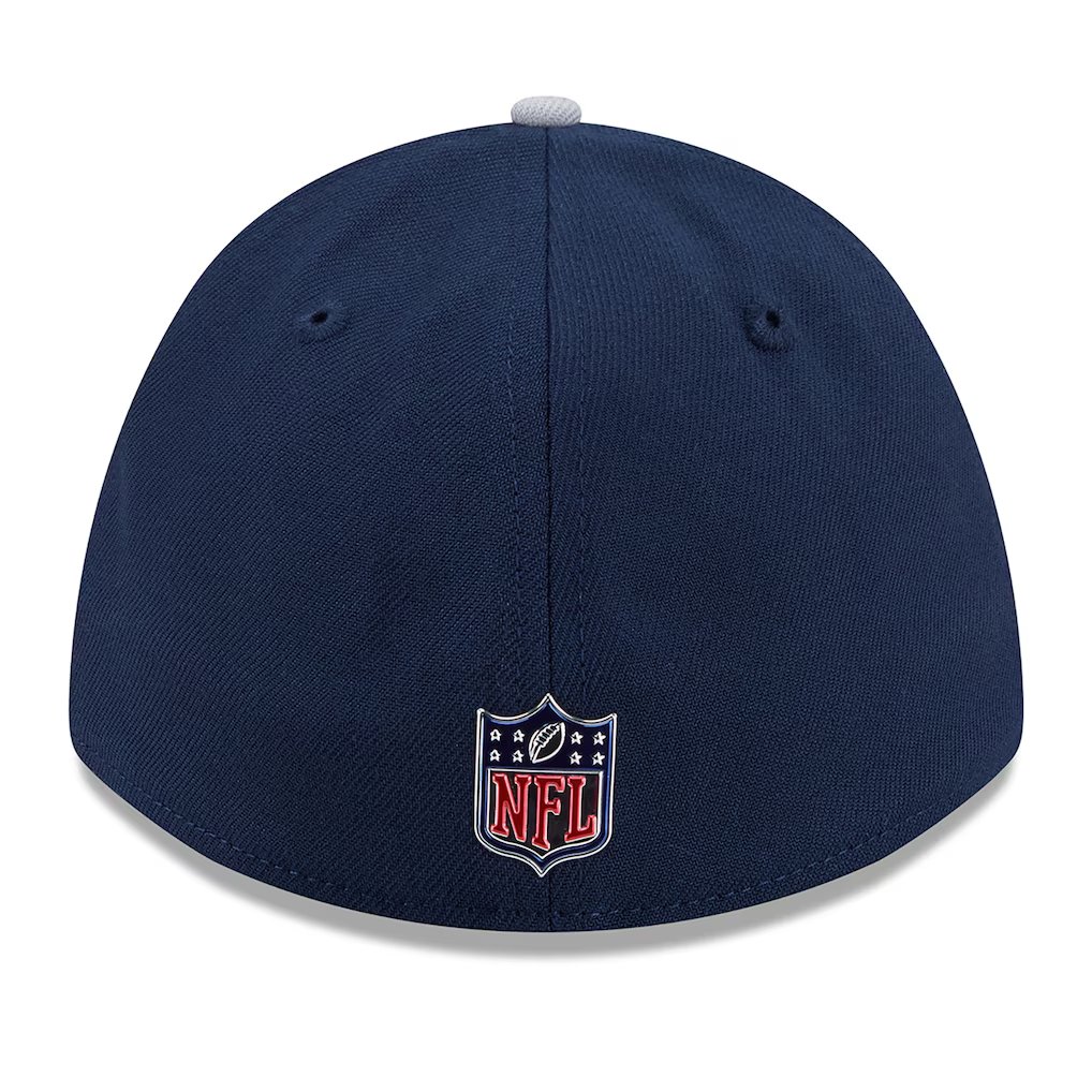 DALLAS COWBOYS 2026 NFL DRAFT 39THIRTY M-CROWN FLEX FIT HAT - NAVY/GRAY