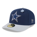 DALLAS COWBOYS 2026 NFL DRAFT 59FIFTY FITTED HAT - NAVY/GRAY