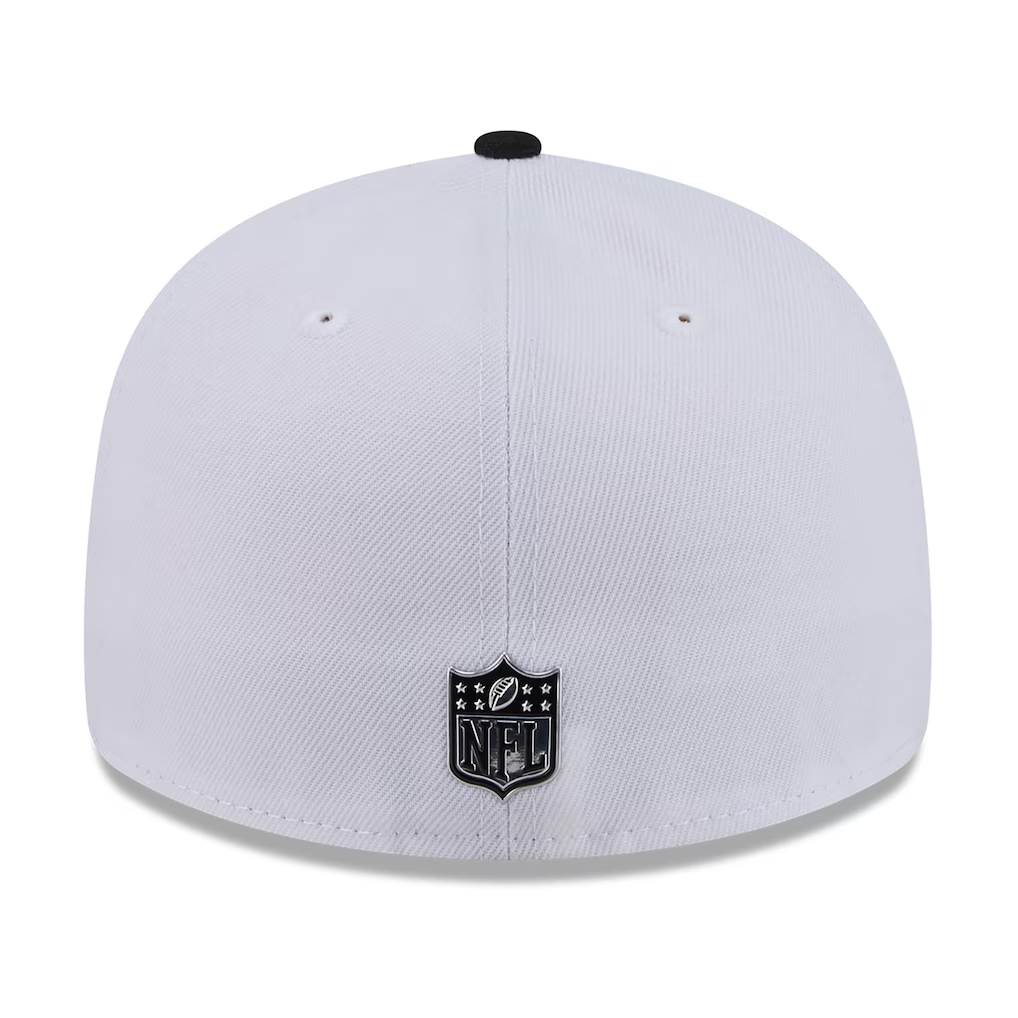 DALLAS COWBOYS 2026 NFL DRAFT 59FIFTY FITTED HAT - WHITE/BLACK