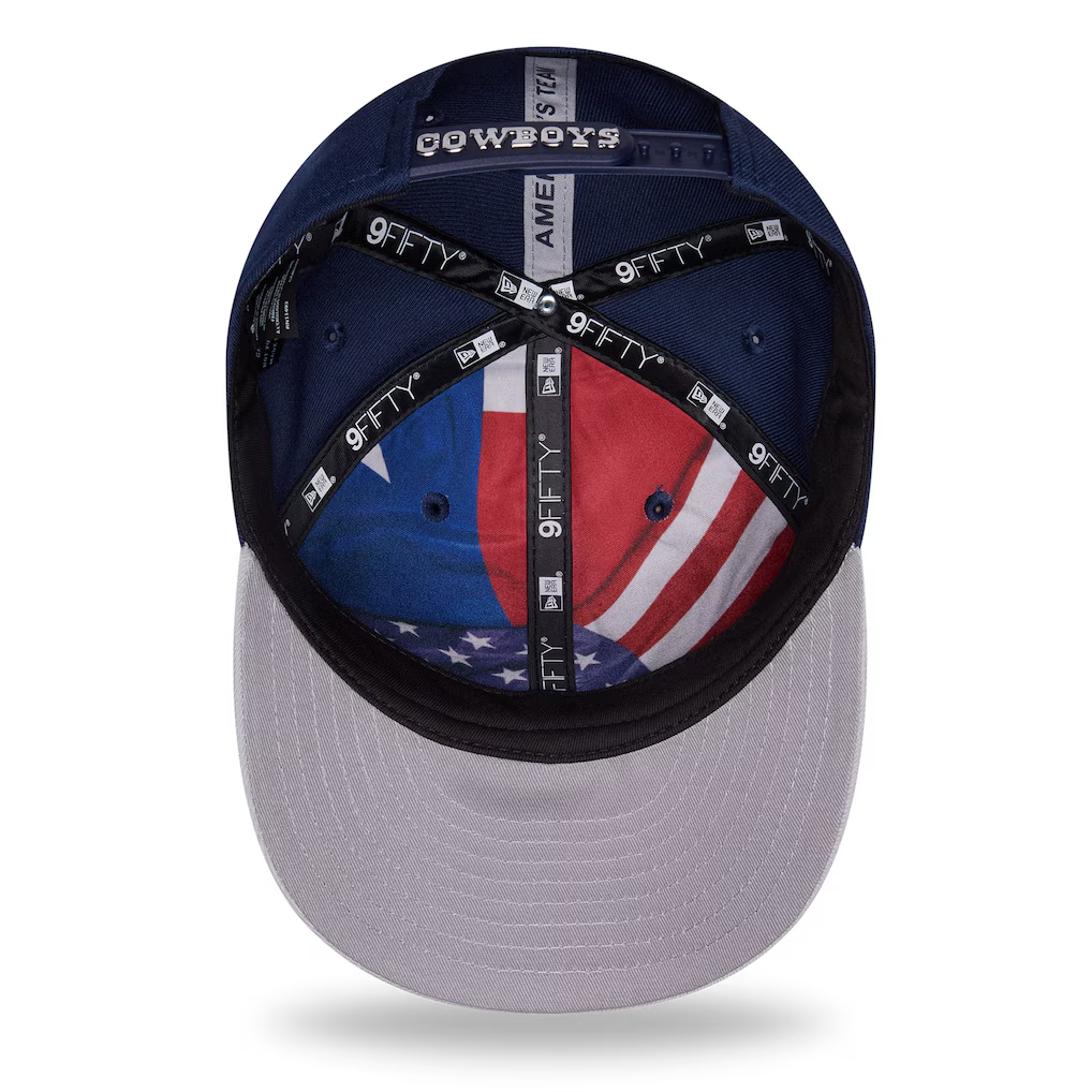 DALLAS COWBOYS 2026 NFL DRAFT 9FIFTY SNAPBACK HAT - NAVY/GRAY