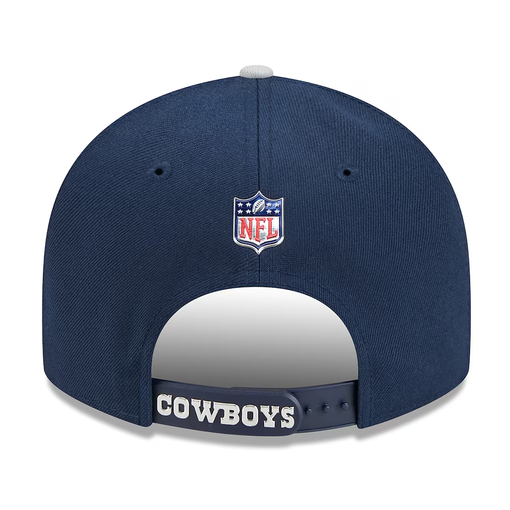 DALLAS COWBOYS 2026 NFL DRAFT 9FIFTY SNAPBACK HAT - NAVY/GRAY