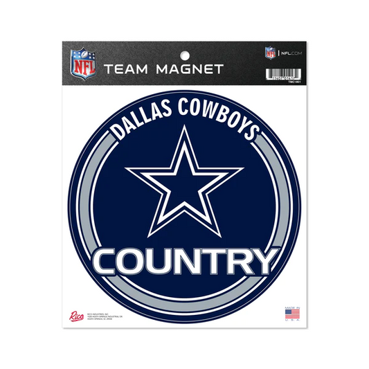 DALLAS COWBOYS 8" TEAM MAGNET CIRCLE