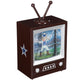 DALLAS COWBOYS 8" VINTAGE TV WATER LANTERN WITH MASCOT
