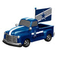 DALLAS COWBOYS 9" RALLY TRUCK GARDEN STATUE WITH FLAG