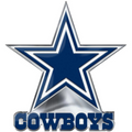 DALLAS COWBOYS AUTO EMBLEM COLOR ALTERNATE LOGO