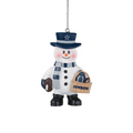 DALLAS COWBOYS BASKET SNOWMAN ORNAMENT
