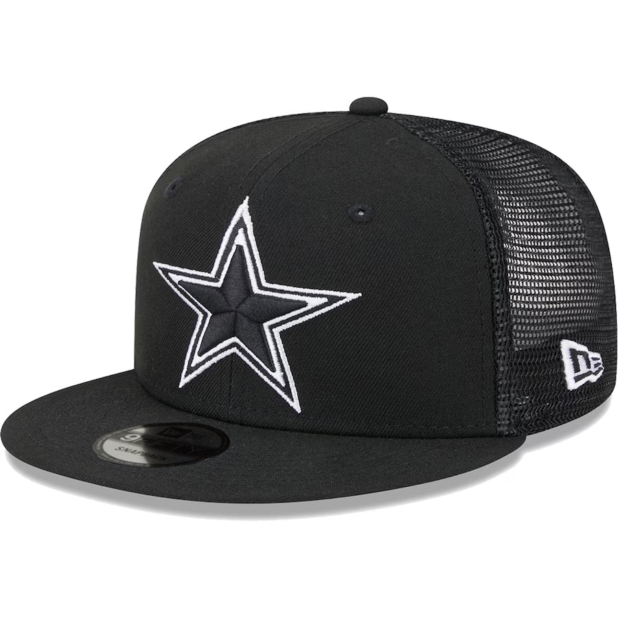 DALLAS COWBOYS CLASSIC TRUCKER 9FIFTY SNAPBACK - BLACK
