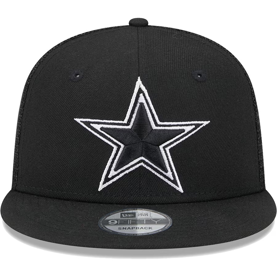 DALLAS COWBOYS CLASSIC TRUCKER 9FIFTY SNAPBACK - BLACK