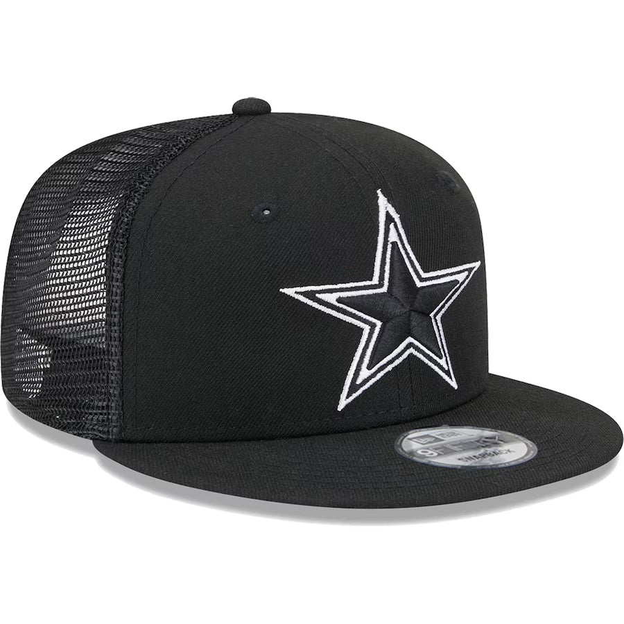 DALLAS COWBOYS CLASSIC TRUCKER 9FIFTY SNAPBACK - BLACK