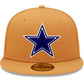DALLAS COWBOYS COLOR PACK 9FIFTY SNAPBACK HAT - LIGHT BRONZE