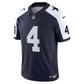 DALLAS COWBOYS DAK PRESCOTT MEN'S FUSE LIMITED JERSEY - THROWBACK