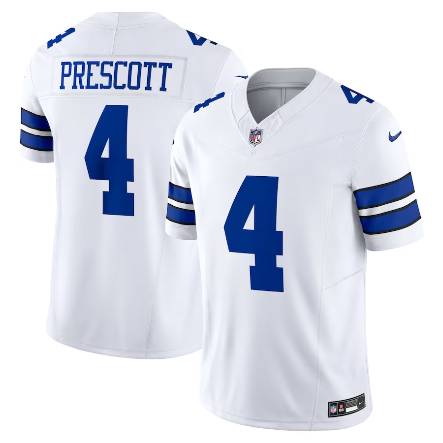 Dak prescott mens throwback jersey sales