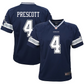 DALLAS COWBOYS DAK PRESCOTT TODDLER GAME JERSEY - NAVY