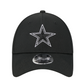DALLAS COWBOYS EVERGREEN 9FORTY ADJUSTABLE STRETCH-SNAP - BLACK/WHITE