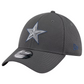 DALLAS COWBOYS EVERGREEN DM 39THIRTY FLEX FIT HAT - GRAPHITE