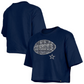 DALLAS COWBOYS GIRLS FOOTBALL SEQUINS T-SHIRT