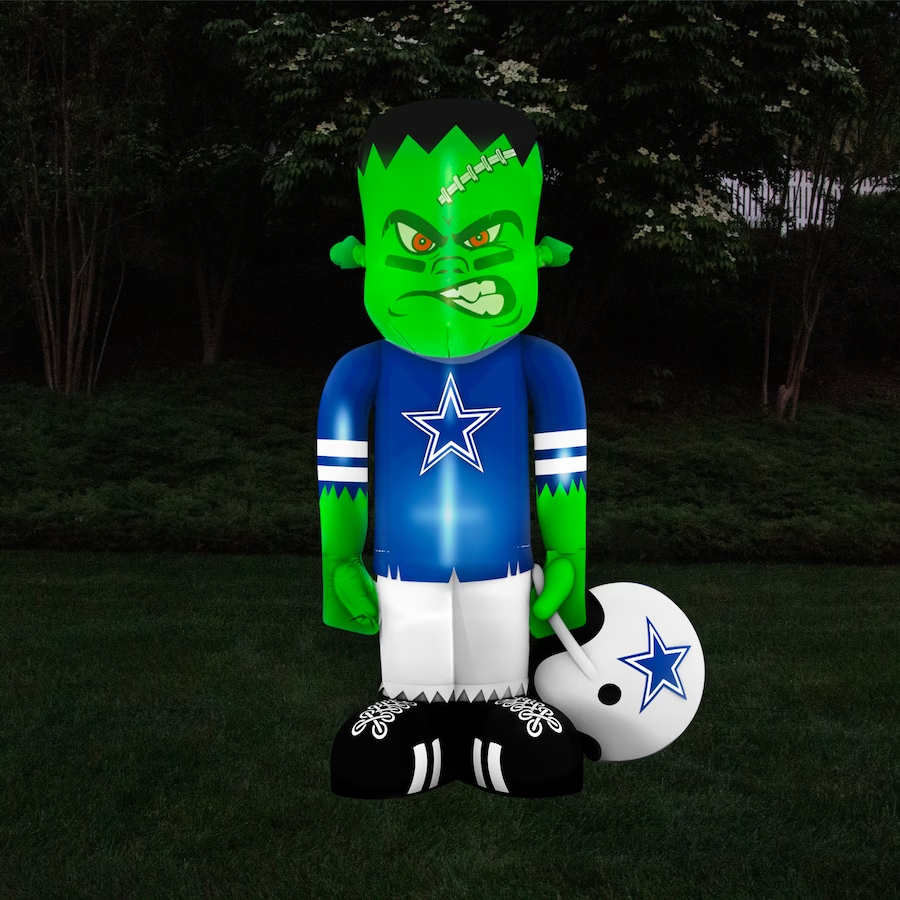 DALLAS COWBOYS HALLOWEEN LAWN INFLATABLE STEINBACKER