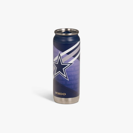 DALLAS COWBOYS IGLOO 16OZ REUSABLE CAN