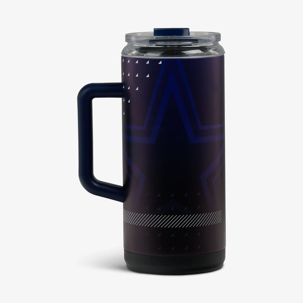 DALLAS COWBOYS IGLOO NFL 1L BEER MUG - NAVY/BLACK