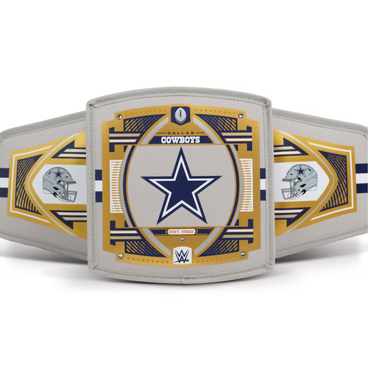 DALLAS COWBOYS IGLOO WWE LEGACY BELT COOLER - GREY