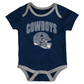 DALLAS COWBOYS INFANT ALL DAY PLAY 3-PIECE BODYSUIT SET