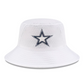 DALLAS COWBOYS JR 2024 NFL TRAINING CAMP BUCKET HAT - WHITE