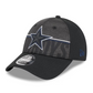 DALLAS COWBOYS KIDS 2023 ENTRENAMIENTO 9FORTY JUNIOR AJUSTABLE-NEGRO