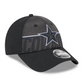 DALLAS COWBOYS KIDS 2023 TRAINING 9FORTY JUNIOR ADJUSTABLE-BLACK