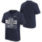 DALLAS COWBOYS KIDS NIKE HELMET STRIPE T-SHIRT - NAVY