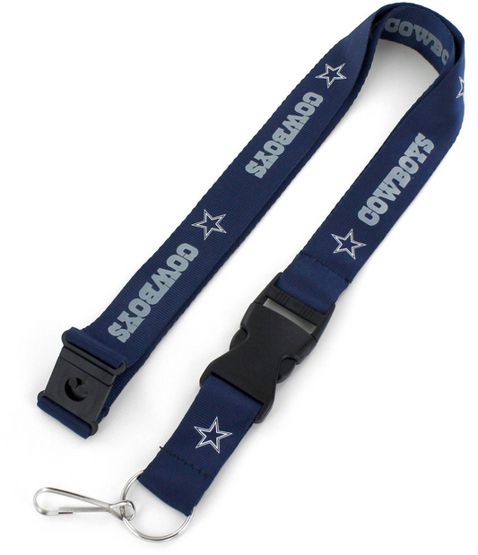 DALLAS COWBOYS LANYARDS - BLUE