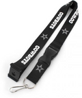 DALLAS COWBOYS LANYARD - BLACK/ WHITE