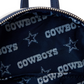 DALLAS COWBOYS LOUNGEFLY SEQUIN MINI BACKPACK