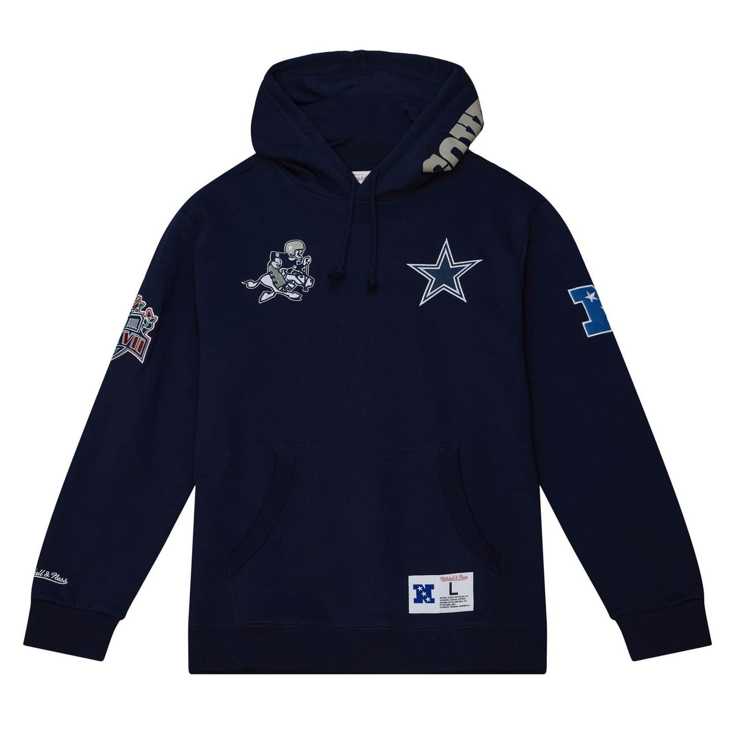 DALLAS COWBOYS MEN'S CITY COLLECTION HOODED SWEATSHIRT