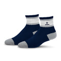 DALLAS COWBOYS MEN'S FOR BARE FEET CUFF STRIPE SOCKS