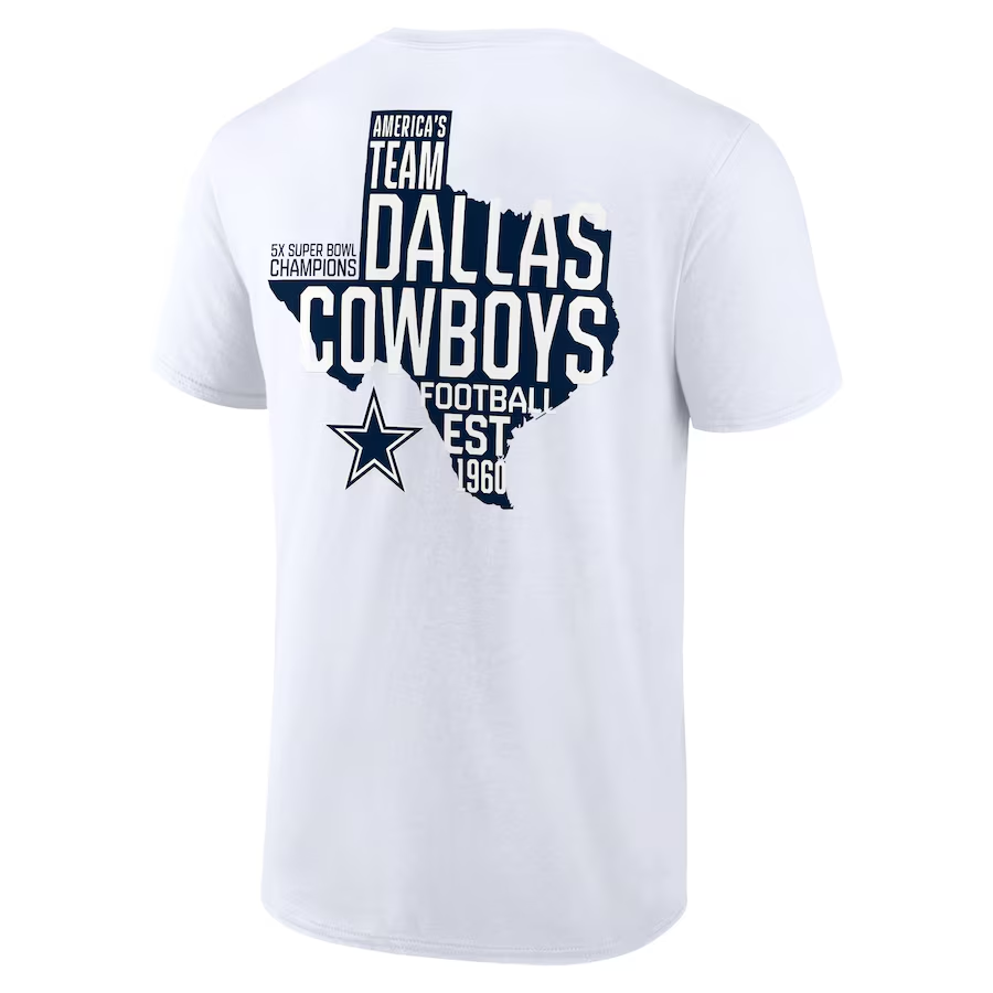 DALLAS COWBOYS MEN'S HOMETOWN HOT SHOT T-SHIRT