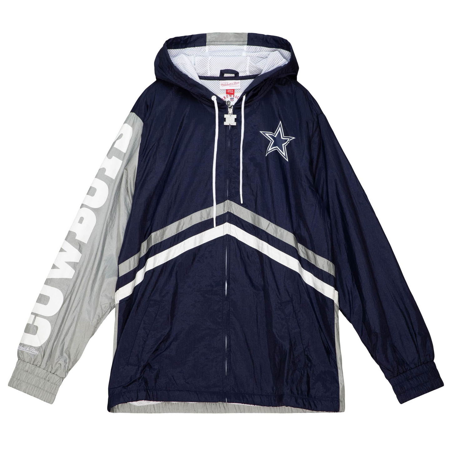 DALLAS COWBOYS MEN'S MITCHELL & NESS UNDENIABLE WINDBREAKER