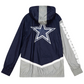 DALLAS COWBOYS MEN'S MITCHELL & NESS UNDENIABLE WINDBREAKER