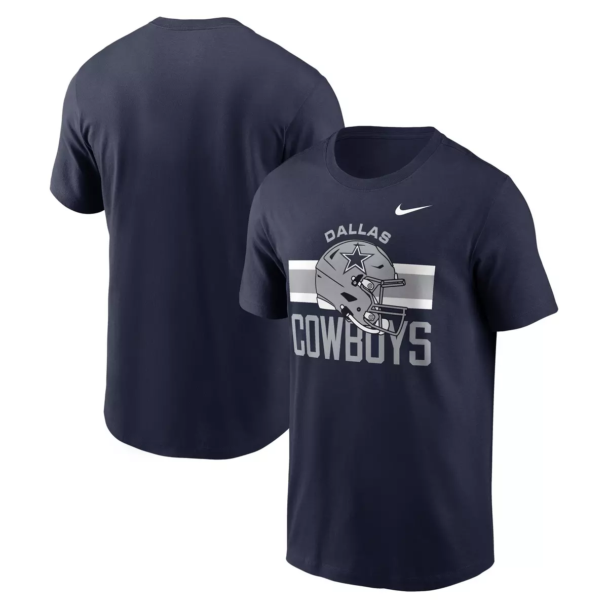 DALLAS COWBOYS MEN'S NIKE REFLEX PLAY T-SHIRT - NAVY