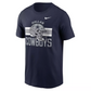 DALLAS COWBOYS MEN'S NIKE REFLEX PLAY T-SHIRT - NAVY